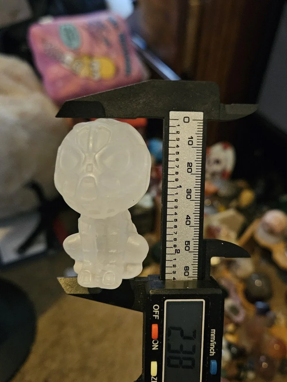 Clear Quartz SpiderMan!